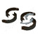 Bromsbackar, sats, miniatyr 3