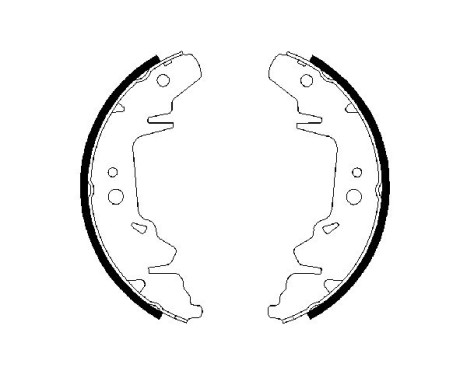Bromsbackar, sats
