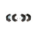 Bromsbackar, sats, miniatyr 2