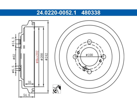 Bromstrumma 24.0220-0052.1 ATE