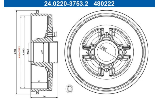 Bromstrumma 24.0220-3753.2 ATE