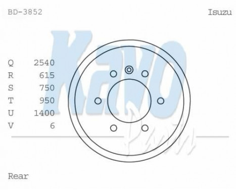 Bromstrumma BD-3852 Kavo parts