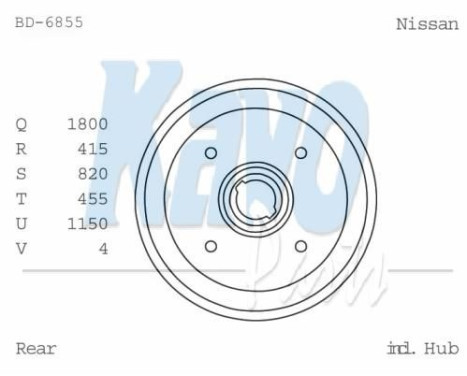 Bromstrumma BD-6855 Kavo parts