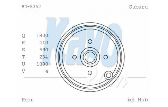 Bromstrumma BD-8352 Kavo parts