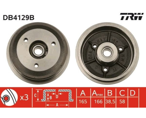 Bromstrumma DB4129B TRW