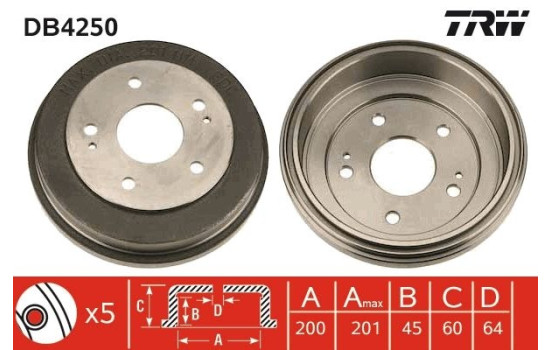 Bromstrumma DB4250 TRW