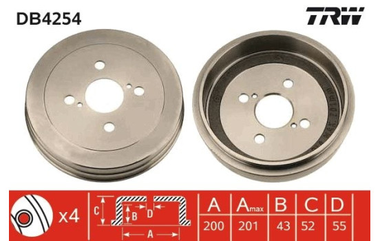 Bromstrumma DB4254 TRW
