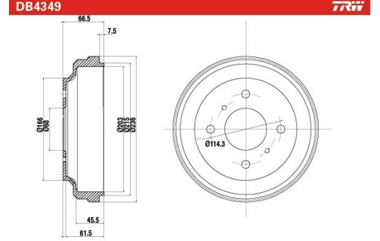 Bromstrumma DB4349 TRW, bild 2