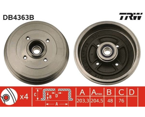 Bromstrumma DB4363B TRW
