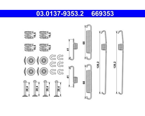 Tillbehör, bromsbackar