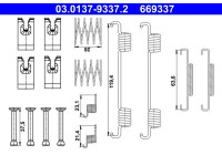 Tillbehör, parkeringsbromsback