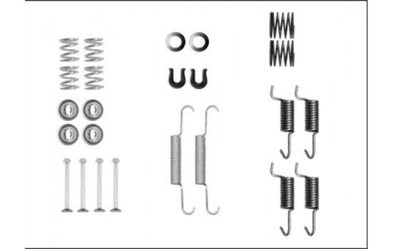 Tillbehörssats, bromsbackar, parkeringsbroms