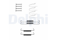 Tillbehörssats, bromsbackar, parkeringsbroms