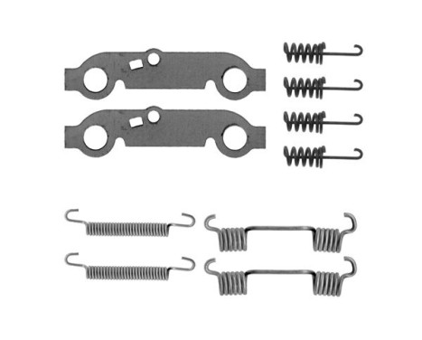 Tillbehörssats, bromsbackar, parkeringsbroms