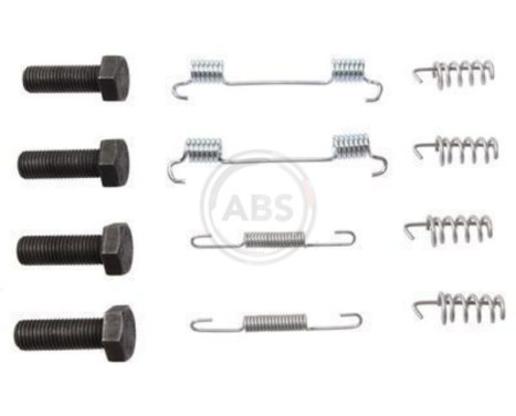 Tillbehörssats, bromsbackar, parkeringsbroms, bild 3