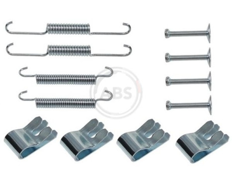 Tillbehörssats, bromsbackar, parkeringsbroms, bild 2