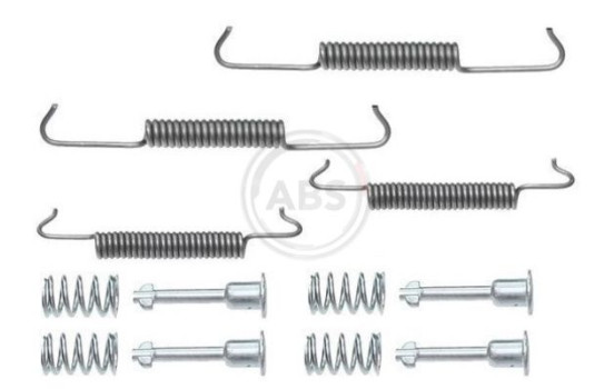 Tillbehörssats, bromsbackar, parkeringsbroms, bild 3