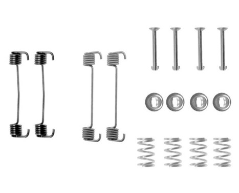 Tillbehörssats, bromsbackar, parkeringsbroms