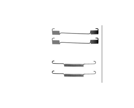 Tillbehörssats, bromsbackar, bild 2