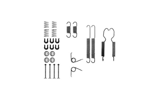 Tillbehörssats, bromsbackar, bild 2