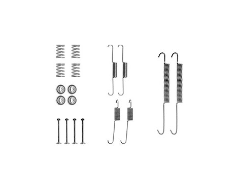 Tillbehörssats, bromsbackar, bild 2