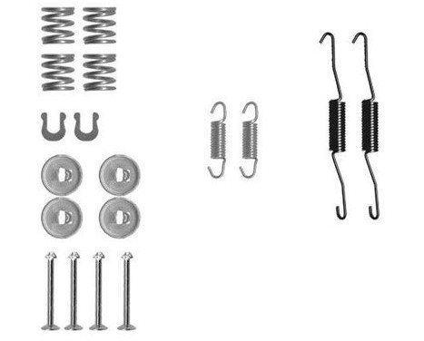 Tillbehörssats, bromsbackar, bild 2