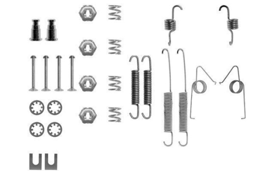 Tillbehörssats, bromsbackar