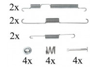 Tillbehörssats, bromsbackar