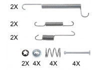 Tillbehörssats, bromsbackar