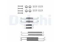 Tillbehörssats, bromsbackar