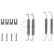 Tillbehörssats, bromsbackar, miniatyr 3