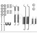 Tillbehörssats, bromsbackar, miniatyr 3
