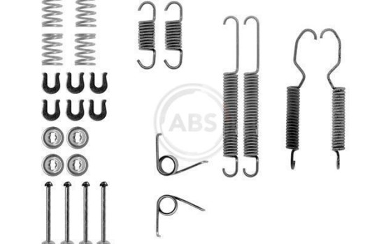 Tillbehörssats, bromsbackar, bild 3