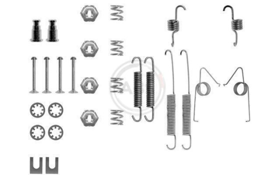 Tillbehörssats, bromsbackar, bild 3