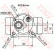 Hjulcylinder BWF166 TRW, miniatyr 2