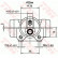 Hjulcylinder BWH107 TRW, miniatyr 2