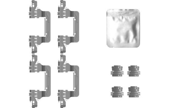 Tillbehörssats, skivbromsbelägg