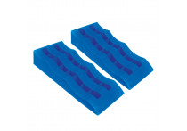 Oprijblok blauw set van 2 stuks