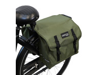 Dresco Dubbele Fietstas Basic Groen 30 Liter