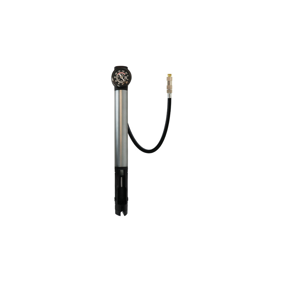 Mini Pomp met Manometer 27,5cm | Winparts.nl - Fietspomp en gereedschap