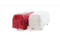 VW T1 3D zout & peper set - wit / rood