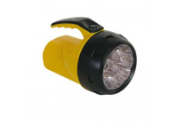 Krachtige ledzaklamp - 9 leds - met 4 x aa-batterijen