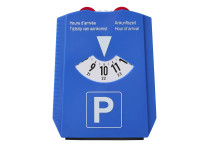 Parkeerschijf NL/D/F/GB met ijskrabber & winkelwagenmuntjes
