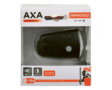 AXA Kopl GreenL 15 15Lux USB on / off, Image 2