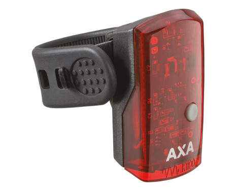 AXA Rear Light GreenL 1LED USB on/off