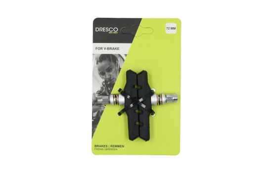 Dresco Brake Pads V-Brake Hex 72mm, Image 5