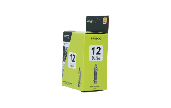 Dresco Inner Tube 12 x1 1/2 x 2 1/4 (47/62-203) Dunlop 40mm, Image 4