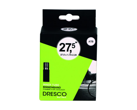 Dresco Inner Tube 27.5x1.70-2.20 Auto/Schrader valve/AV 48mm