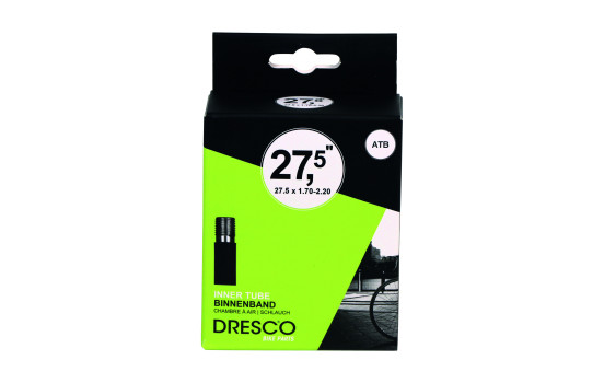 Dresco Inner Tube 27.5x1.70-2.20 Auto/Schrader valve/AV 48mm