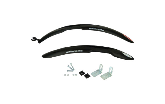 Polisport Mudguards set Colorado 24-26inch black, Image 2
